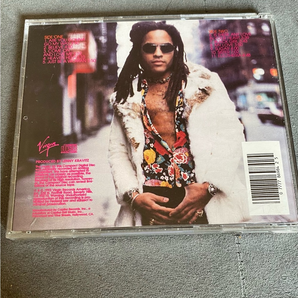 CD Lenny Kravitz Are You Gonna Go My Way - Picture 6 of 6
